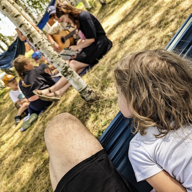 Odpočinek na přívesnickém táboře